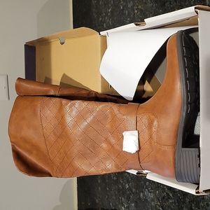 New in Box Brown Knee High Boots